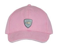 HORSENJOY  czapka z daszkiem Born to Ride różowa