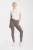 Legginsy jeździeckie  damskie Horze Maia w kolorze driftwood widoczne z przodu