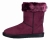 HKM Buty na każdą pogode DAVOS Wywijane bordowe