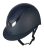 Kask jeździecki HKM Alarion w kolorze granatowo-srebrnym