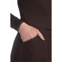 HKM bryczesy GLAMOUR Rosegold brown