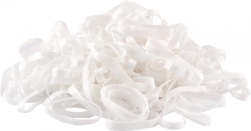 YORK Gumki SILIKONOWE - BIAŁE