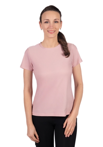 Koszulka jeździecka z krótkim rękawem HKM Sporty Mesh w kolorze różowym