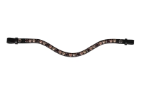 HKM naczółek AMOUR black/taupe/champagne