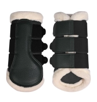 HKM ochraniacze Premium Mesh Fur khaki