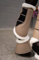 HKM ochraniacze Premium Mesh Fur taupe