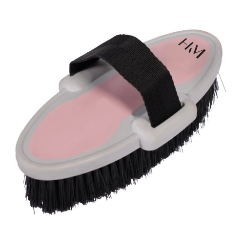 Szczotka dla konia HKM Soft w kolorze różowym