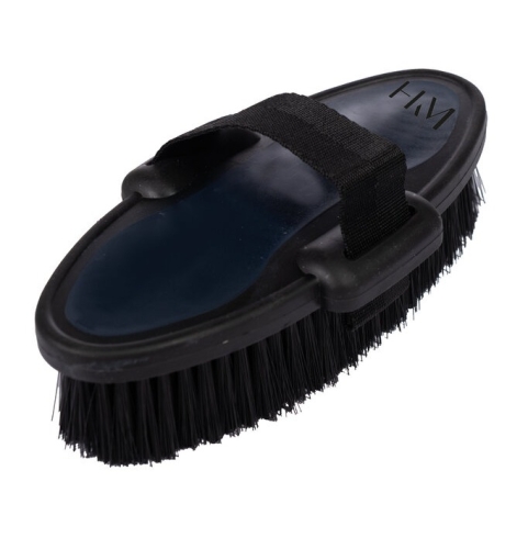 Szczotka dla konia HKM Soft w kolorze granatowym