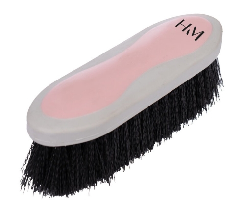 Szczotka dla konia z długim włosiem HKM Dandy Soft w kolorze różowym