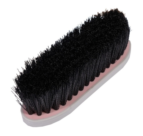 Szczotka dla konia do wymiatania kurzu HKM Dandy Soft w kolorze różowym