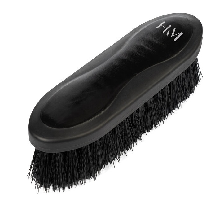 Szczotka dla konia z długim włosiem HKM Dandy Soft w kolorze czarnym