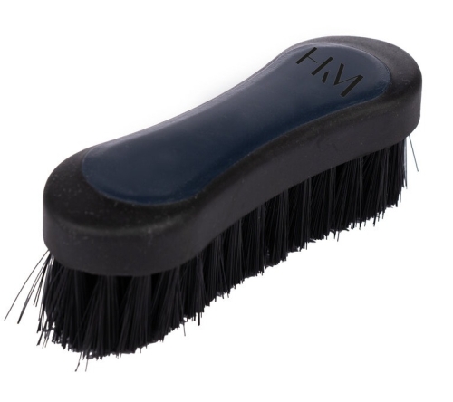 Szczotka dla konia do głowy HKM Face Soft w kolorze bordowym