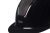 Kask jeździecki z połyskiem HKM Lady Shield Brillant w kolorze czarnym/srebrnym