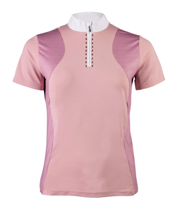 Bluzka konkursowa HKM Glam w kolorze różowym