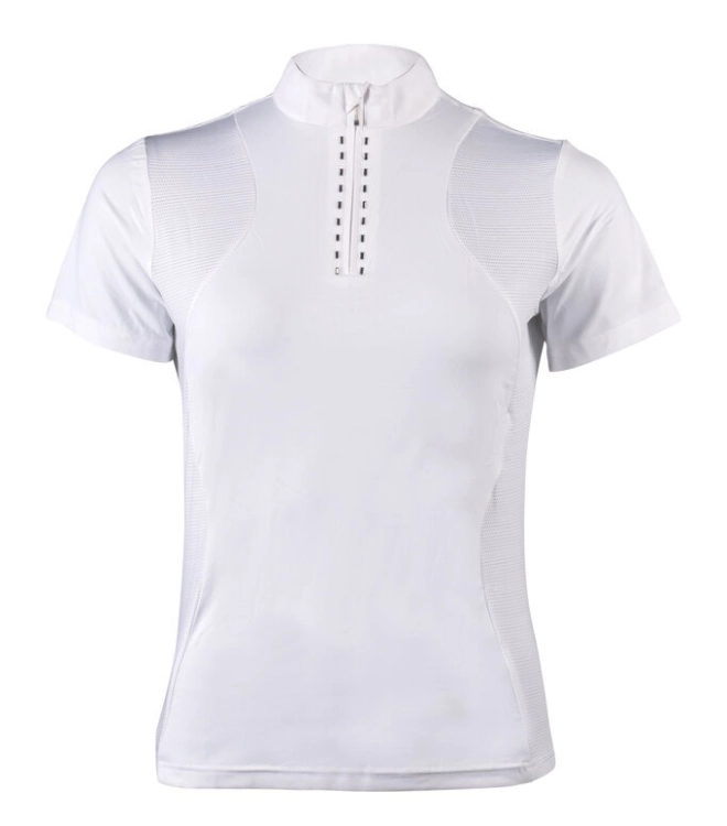 Bluzka konkursowa HKM Glam w kolorze białym