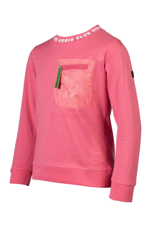 Bluzka dziecięca z długim rękawem HKM Junior Maui Longsleeve w kolorze różowym