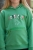 Bluza jeździecka dziecięca z kieszenią na zamek HKM Junior Maui w kolorze zielonym