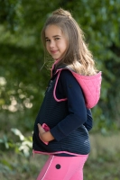 HKM kamizelka Junior MAUI dwustronna pink/navy