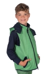 HKM kamizelka Junior MAUI dwustronna deep blue/green