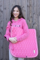 HKM czaprak MAUI Patch pink