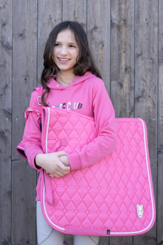 Czaprak dla konia HKM Maui Patch w kolorze różowym