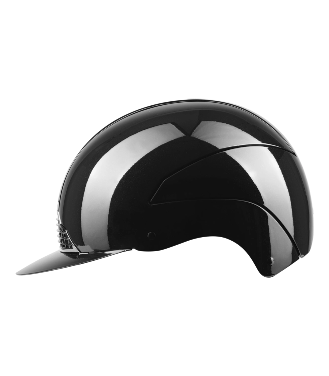 Kask do jazdy konnej Swing H24 Glossy w kolorze czarnym