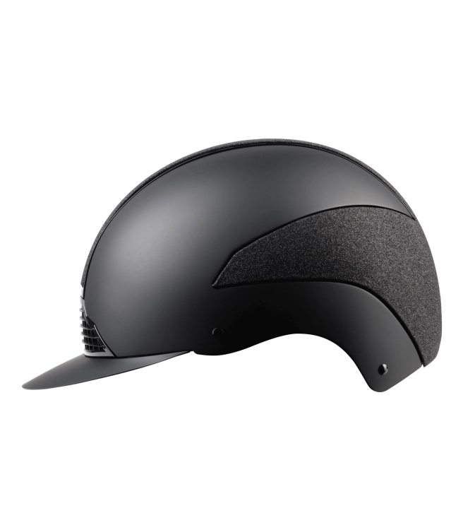 Kask do jazdy konnej z brokatem Swing H24 Shine w kolorze czarnym