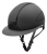 Kask jeździecki z szerokim daszkiem Swing H24 Lady Shine w kolorze czarnym