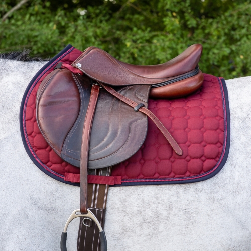 Czaprak dla konia QHP Florence w kolorze burgundy