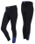 QHP bryczesy junior z SILIKONEM black