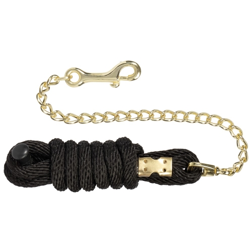 Uwiąz z łańcuszkiem 2m + 40 cm Harrys Horse w kolorze black