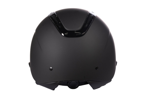 Kask do jazdy konnej HKM Kaida w kolorze czarnym z czarnymi akcentami