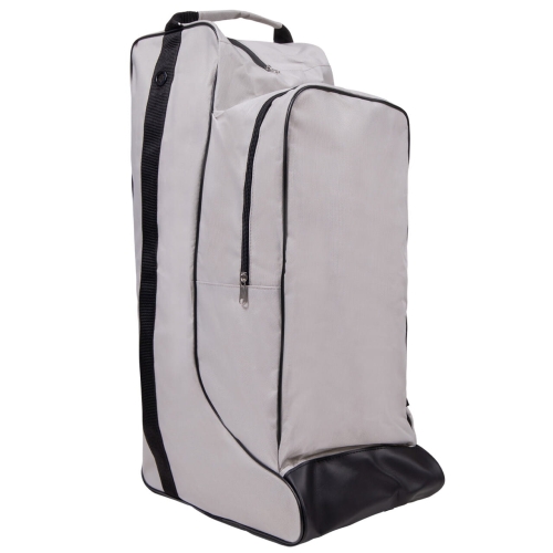 Torba na oficerki i kask QHP Combi w kolorze grey
