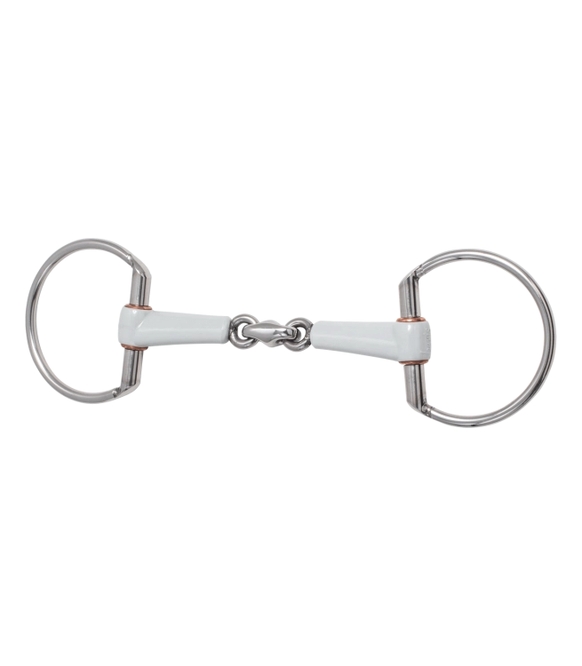 Wędzidło oliwkowe podwójnie łamane 18mm Beris