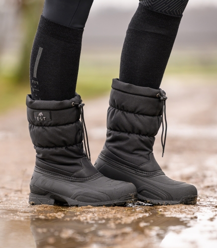 Buty stajenne zimowe ELT Calgary w kolorze czarnym
