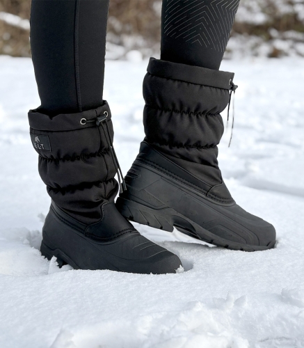 Buty stajenne zimowe ELT Calgary w kolorze czarnym