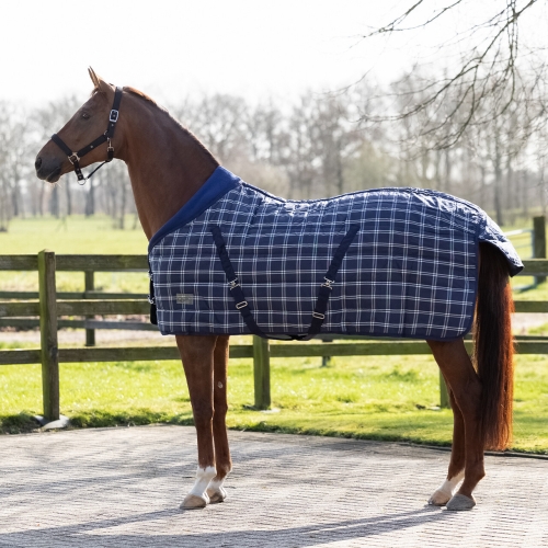 Derka stajenna 1200D/300g QHP w kolorze granatowym