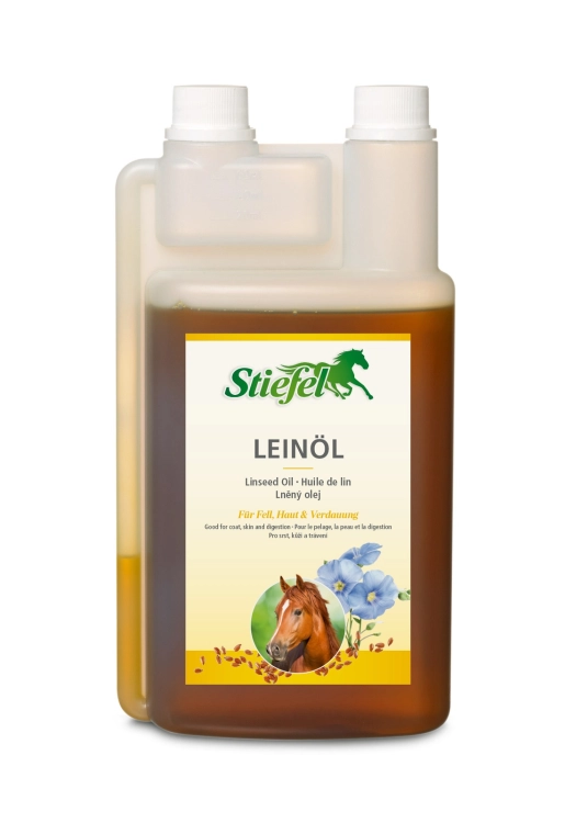 Olej lniany dla koni Stiefel Lein-Ol 1l