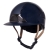 Kask jeździecki z błyszcząco-matową skorupą QHP Miami w kolorze granatowym