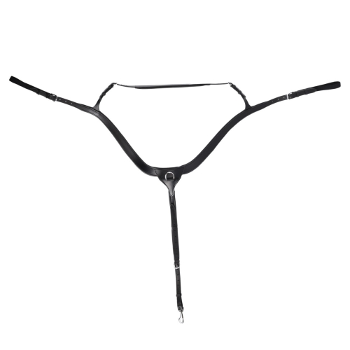 Napierśnik dla konia QHP Anatomic w kolorze czarnym