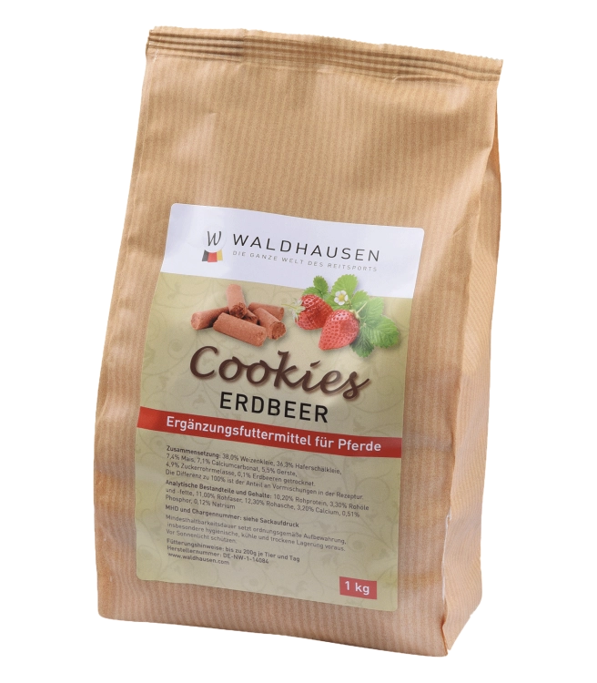 Smaczki dla konia o smaku truskawkowym 1kg Waldhausen