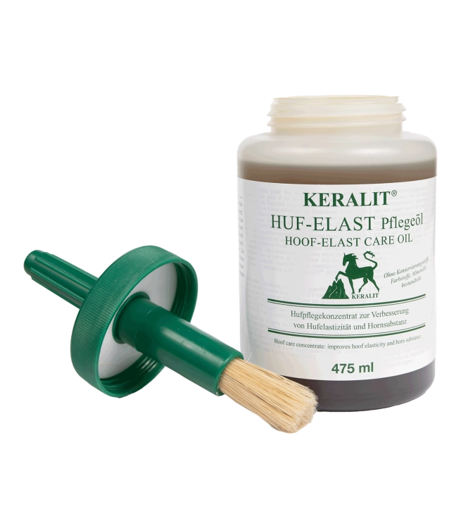Nawilżający olej do kopyt Keralit Hoof-Elast Care Oil 475 ml