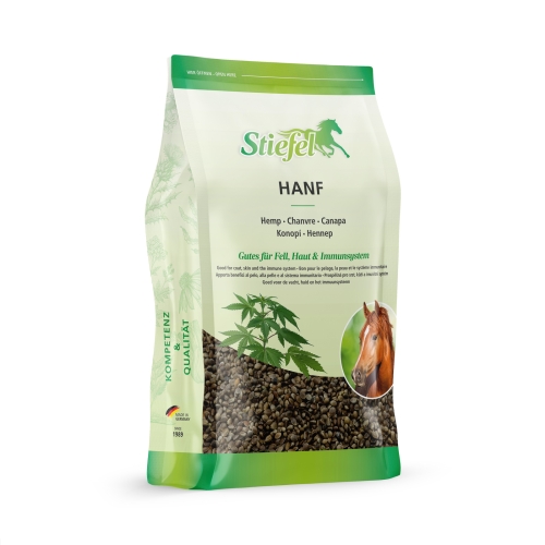 Ziarna konopi dla koni Stiefel Hemp Seed 650g