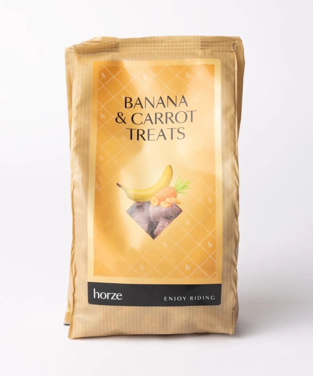Cukierki dla koni bananowo-marchewkowe Horze Banana &amp; Carrot 1kg