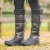Buty stajenne wodoodporne QHP Daan w kolorze czarnym