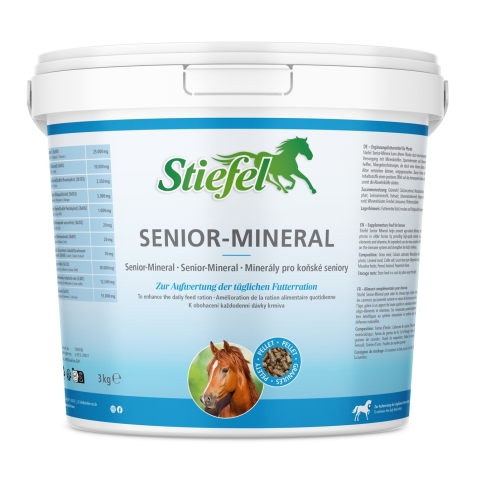 Witaminy i minerały dla starszych koni Stiefel Senior Mineral 3kg
