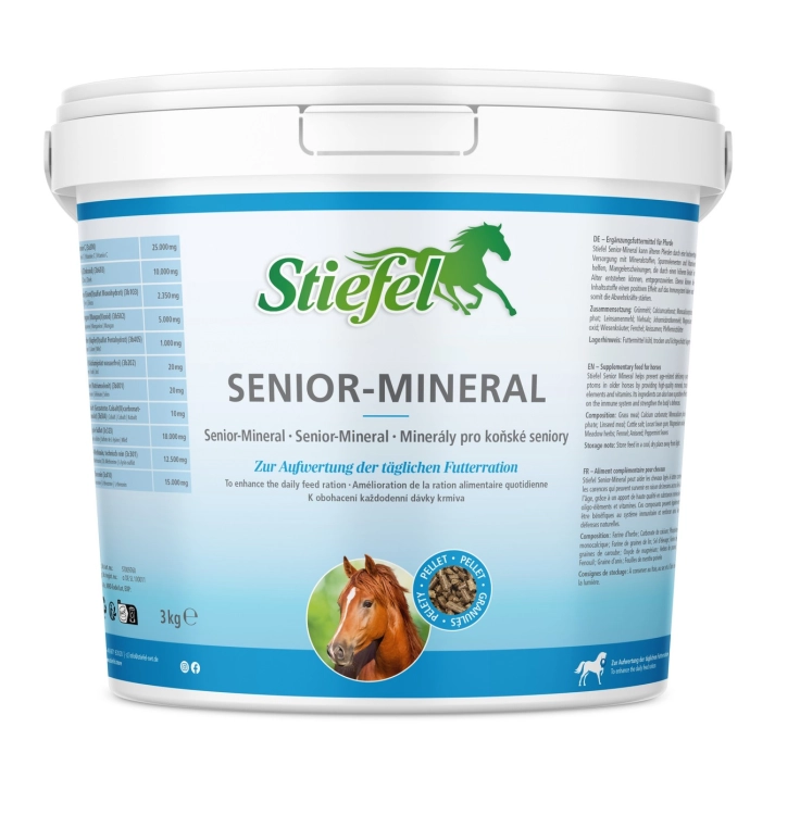 Witaminy i minerały dla starszych koni Stiefel Senior Mineral 3kg