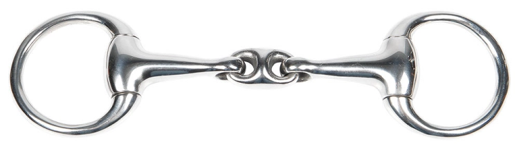 Wędzidło oliwkowe podwójnie łamane Harry's Horse Pony 12mm