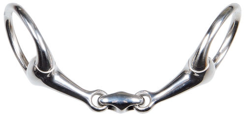 Wędzidło oliwkowe podwójnie łamane Harry's Horse Pony 12mm