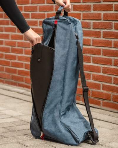 Torba na oficerki QHP w kolorze blue